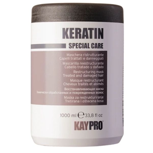 Máscara de Queratina para cabelos indisciplinados KayPro 1L Máscara de Queratina para cabelos indisciplinados KayPro 1L