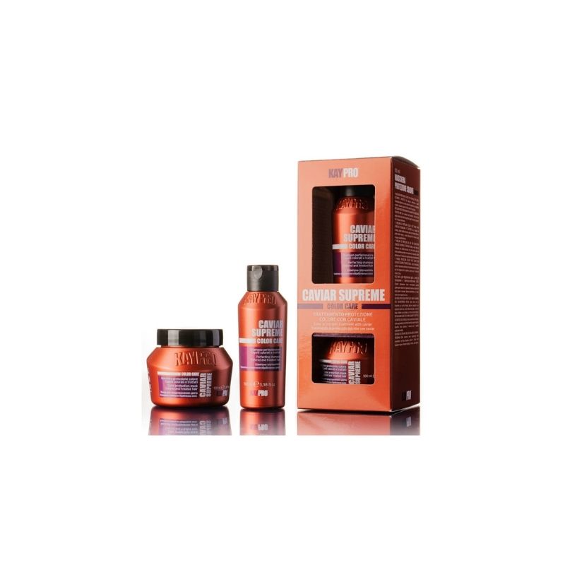 Mini Kit Kaviaar Supreme Shampoo en Masker KayPro 100ml