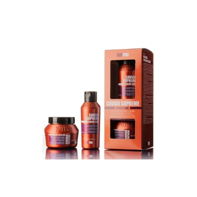 Mini Kit Kaviaar Supreme Shampoo en Masker KayPro 100ml