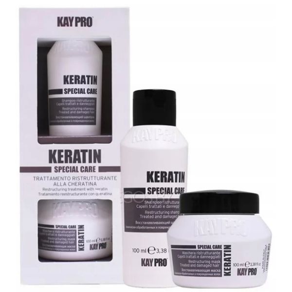 Mini Kit Keratine Shampoo en Masker KayPro 100ml Mini Kit Keratine Shampoo en Masker KayPro 100ml
