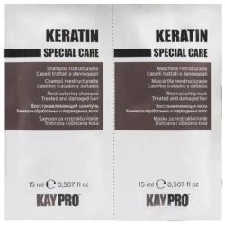 Shampoing Keratine cheveux indisciplinés KayPro 2x15ml