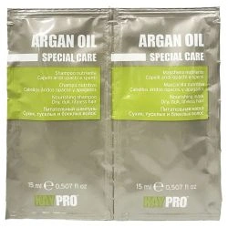 Shampoing Argan cheveux sec KayPro 2x15ml