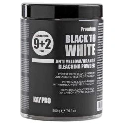 Polvere decolorante Black to white bleach 9+2 KayPro 500gr