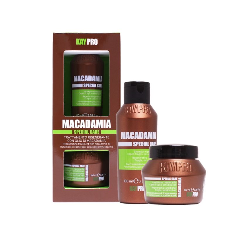 Mini Kit Macadâmia Champô e Máscara KayPro 100ml