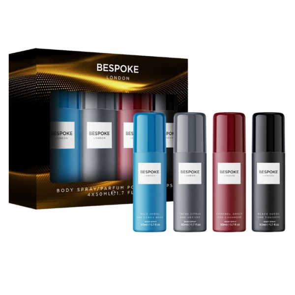 Coffret de perfume para o corpo Legend Bespoke Man 4 X 50ML Coffret de perfume para o corpo Legend Bespoke Man 4 X 50ML