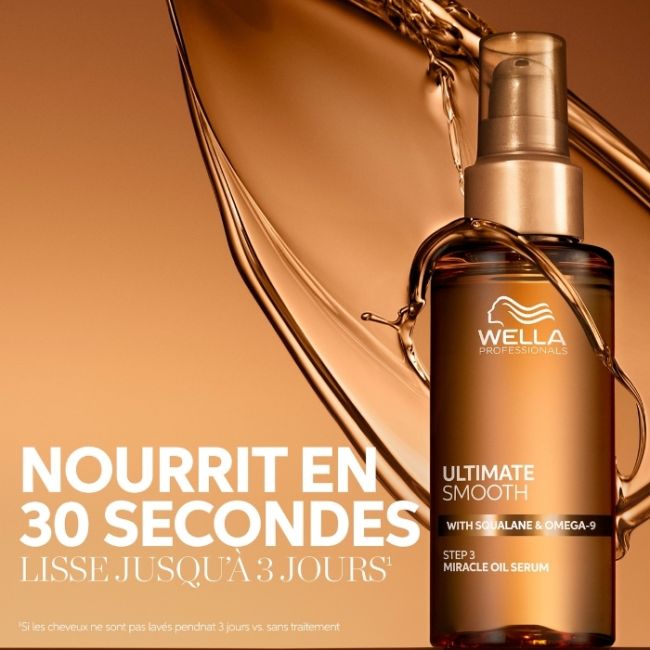 Serum Olie Miracle Ultimate Smooth Wella 30ml