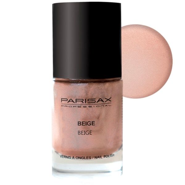Esmalte de unhas pérola bege Parisax