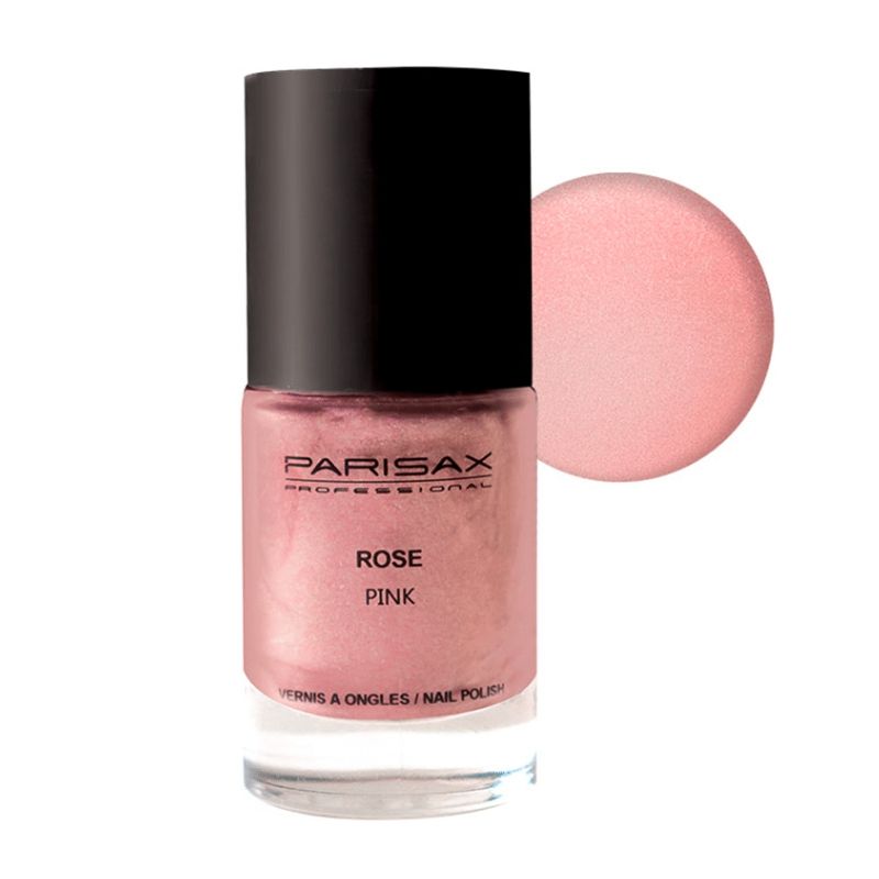 Roze parelmoer nagellak Parisax