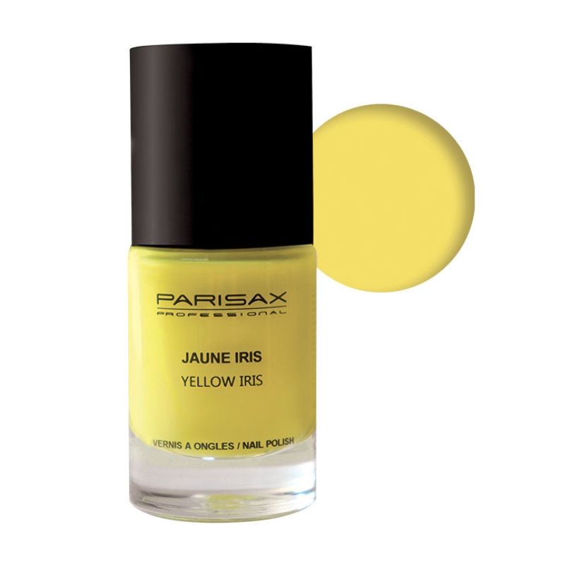 Esmalte de unhas amarelo iris Parisax