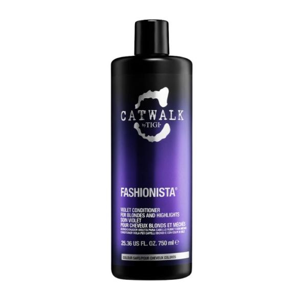 Violet Conditioner Fashionista Catwalk Tigi 750ml Violet Conditioner Fashionista Catwalk Tigi 750ml
