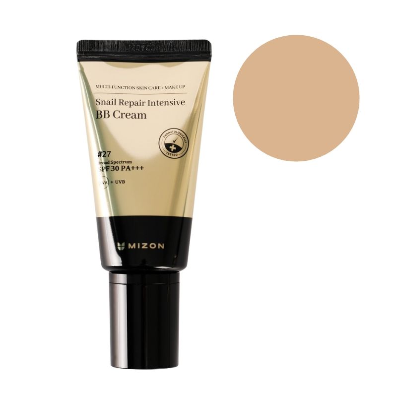 BB creme Reparação de Caracol Intensivo SPF30 27 Médio Profundo Bege Neutro Mizon 50ml