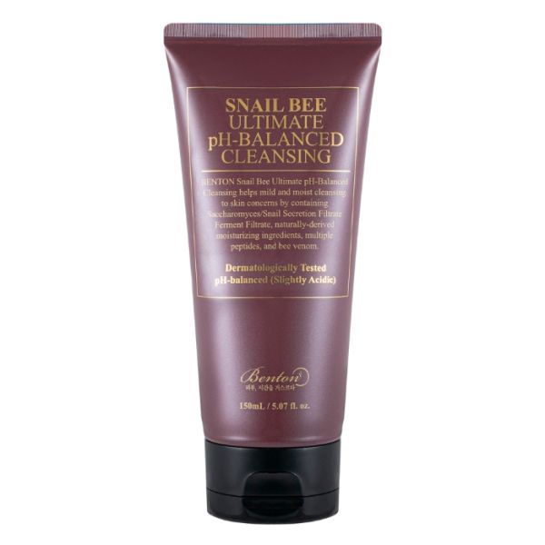 Limpeza Snail Bee Ultimate com pH equilibrado Benton 150ml
