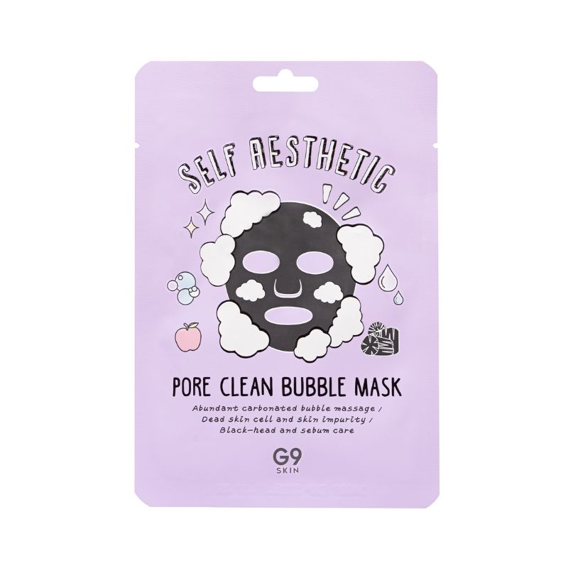 Maske Selbst Ästhetisch Porenreinigungs-Bubble-Maske G9 Skin 23ml