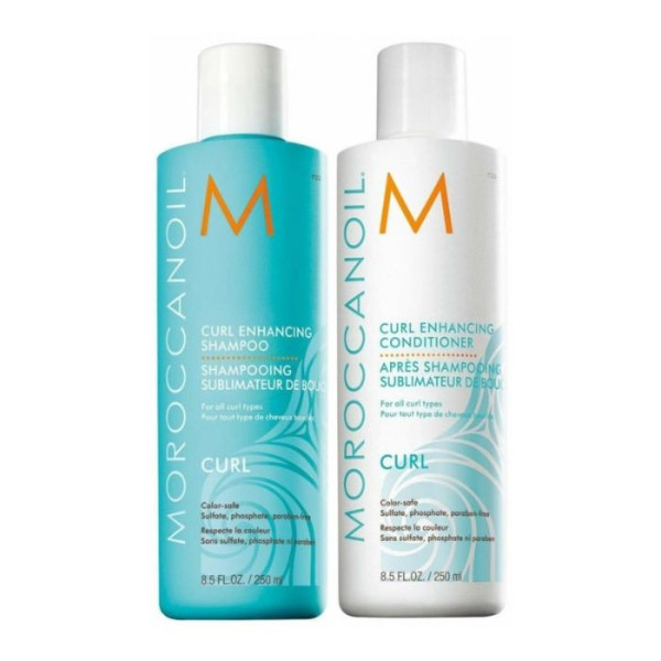 Duo Curls: Shampoo 250 ml + Conditioner 250 ml Moroccanoil