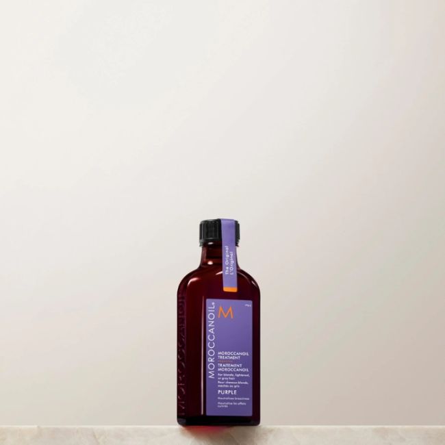 Sérum Purple óleo corretor cabelo loiro Moroccanoil 50ml