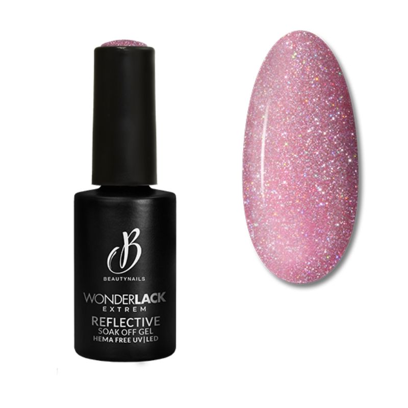 Wonderlack semi permanente Hema Free Pink reflexivo BeautyNails 8ML