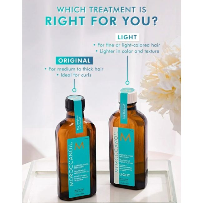 Soin Original light cabelos finos Moroccanoil 200ML
