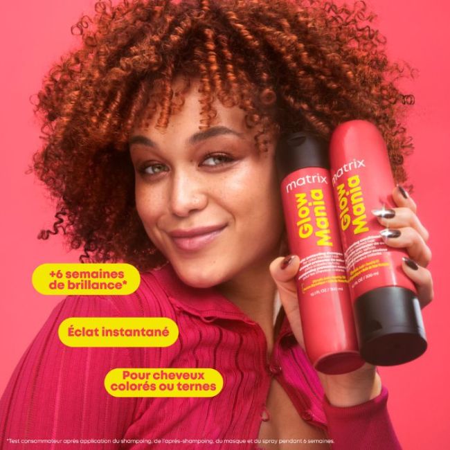 Shampooing protetor de cor Glow Mania Matrix 300ML
