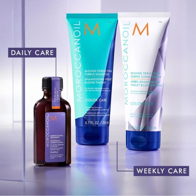 Shampooing Violett Blond Perfekt Moroccanoil 200ml