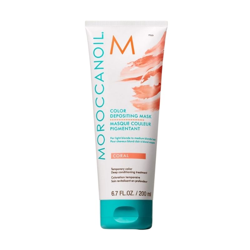 Masque Cor Cor Pigmentante Coral Moroccanoil 200ml