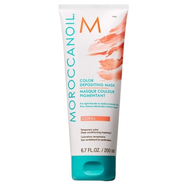 Masque Cor Cor Pigmentante Coral Moroccanoil 200ml