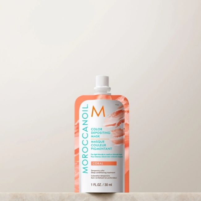 Masque Cor de Pigmento Coral Moroccanoil 30ml