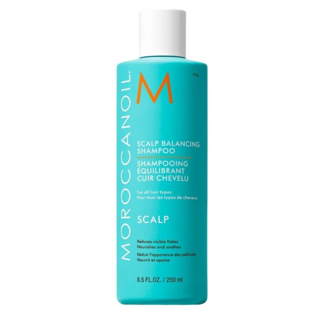 Shampoo equilibrante para couro cabeludo seco Scalp Moroccanoil 250ml