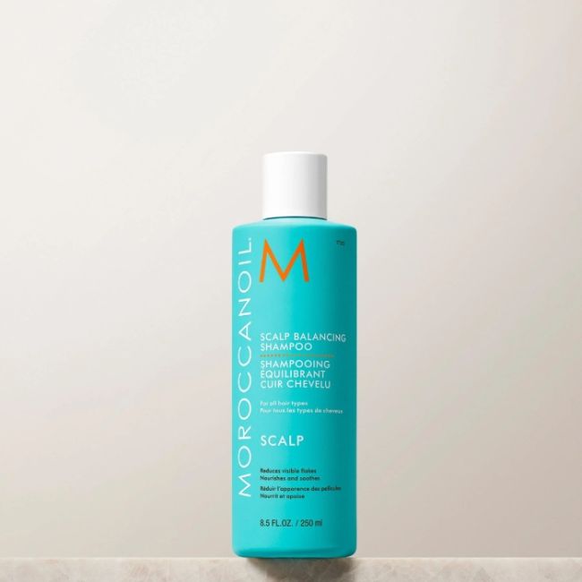 Shampoo equilibrante para couro cabeludo seco Scalp Moroccanoil 250ml