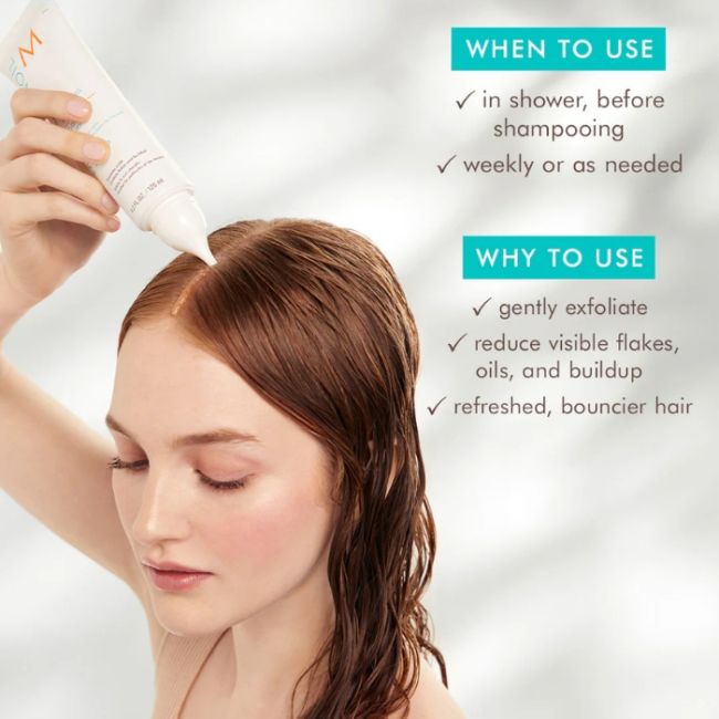 Purifying scrub hoofdhuid Scalp Moroccanoil 125ml