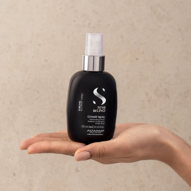 Afwerking spray glans Cristalli Sublime Semi Di Lino 125ml