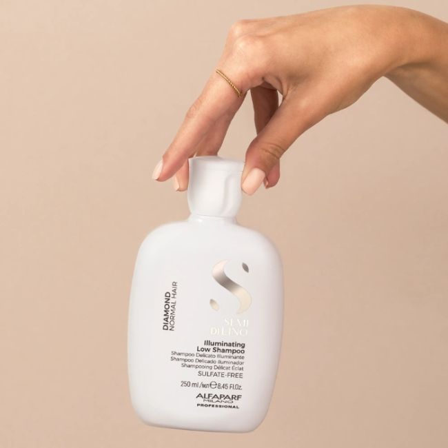 Delicate Shampoo Diamond Glansversterker Semi Di Lino 250ml