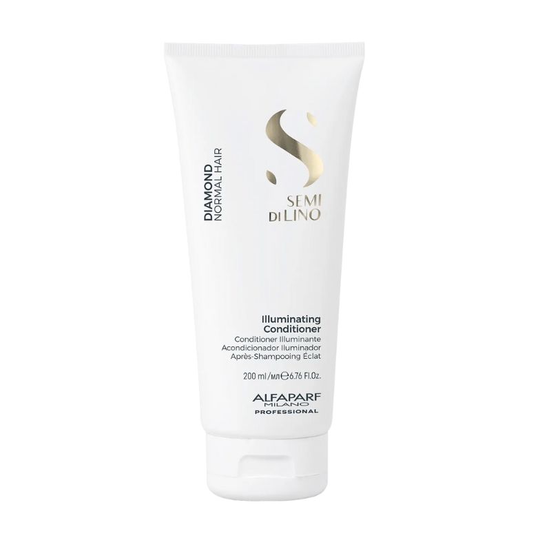 Zachte Conditioner Diamond Glansversterker Semi Di Lino 200ml