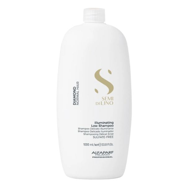 Delicate shampoo Diamond glansversterker Semi Di Lino 1000ml Delicate shampoo Diamond glansversterker Semi Di Lino 1000ml