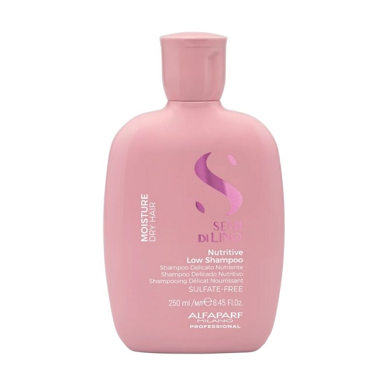 Zachte voedende shampoo Moisture Semi Di Lino 250ml