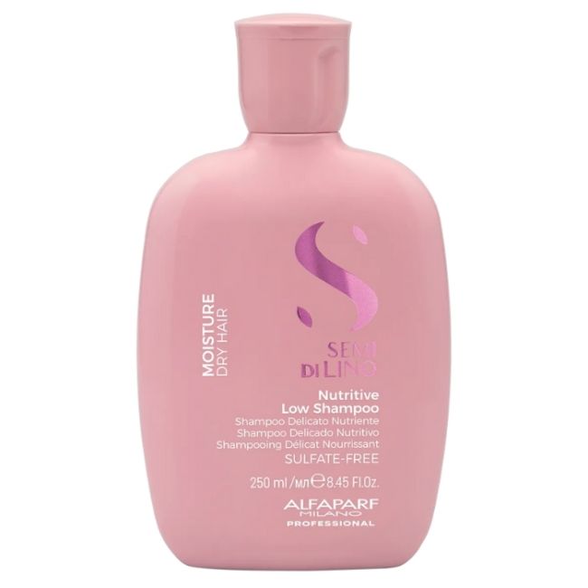 Zachte voedende shampoo Moisture Semi Di Lino 250ml