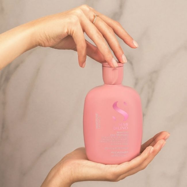 Champô delicado nutritivo Moisture Semi Di Lino 250ml
