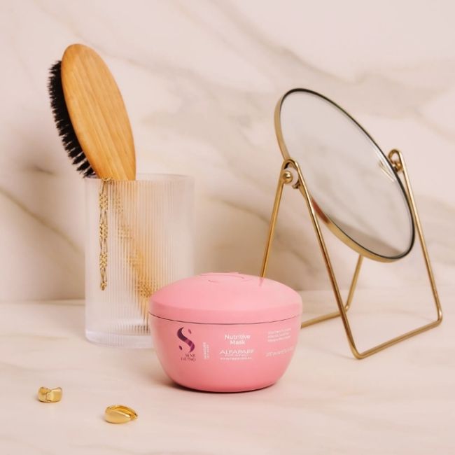 Voedende masker Moisture Semi Di Lino 200ml