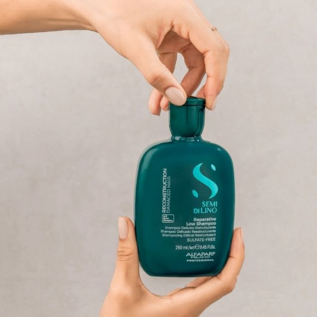 Herstructurerende shampoo Reconstruction Semi Di Lino 250ml