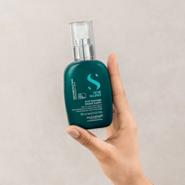 Creme escudo anti-danos Reconstrução Semi Di Lino 125ml