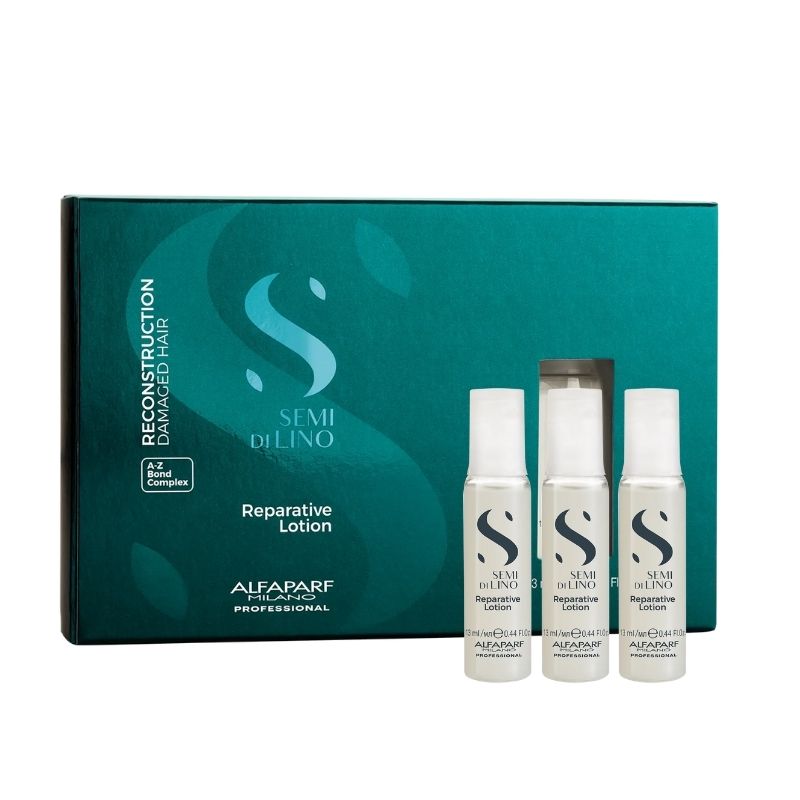 Herstructurerende verzorgingslotion Reconstruction Semi Di Lino 6x13ml