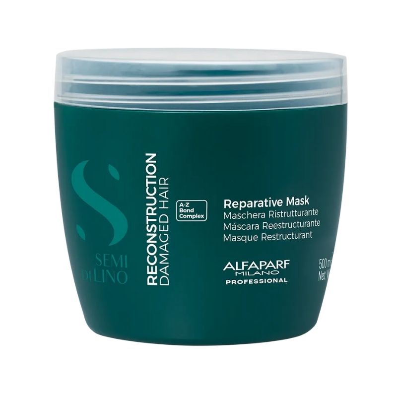 Máscara reestruturante Reconstrução Semi Di Lino 500ml