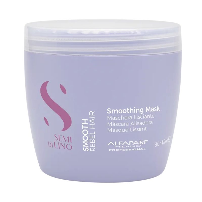Máscara alisadora Smooth Semi Di Lino 500ml
