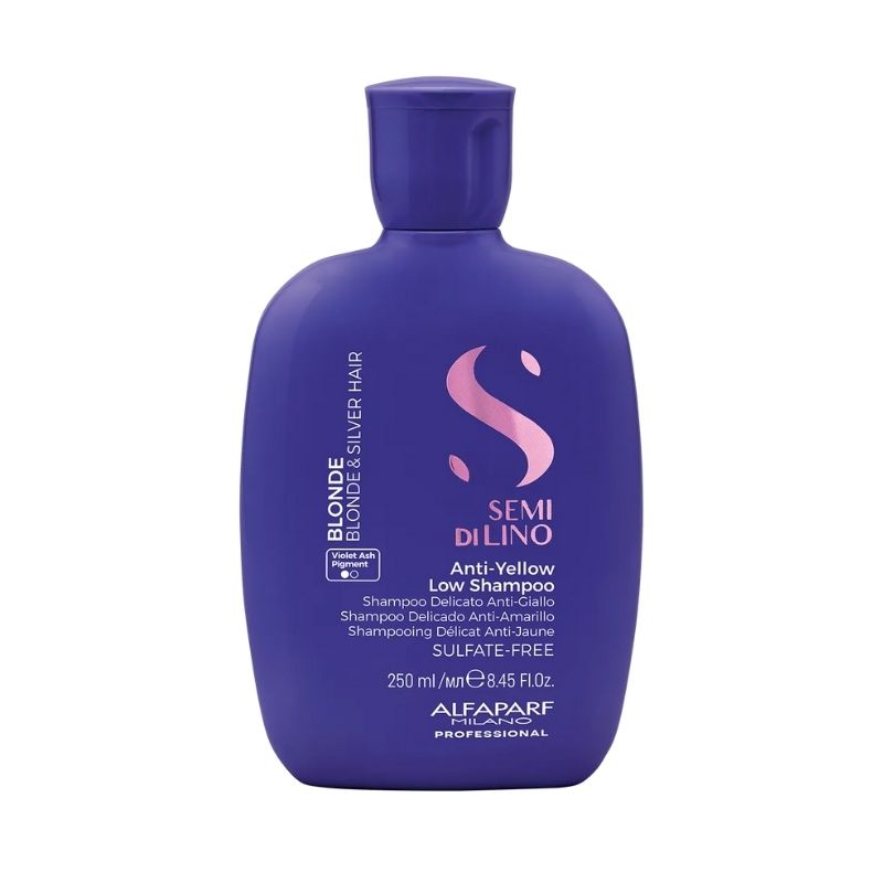 Shampoo tegen gele reflecties Blonde Semi Di Lino 250ml