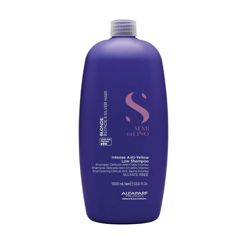 Shampoo anti-reflexo amarelo Blonde Semi Di Lino 1000ml