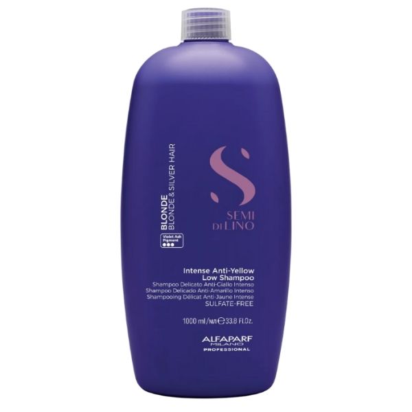 Anti-geel reflecterende shampoo Blonde Semi Di Lino 1000ml Anti-geel reflecterende shampoo Blonde Semi Di Lino 1000ml