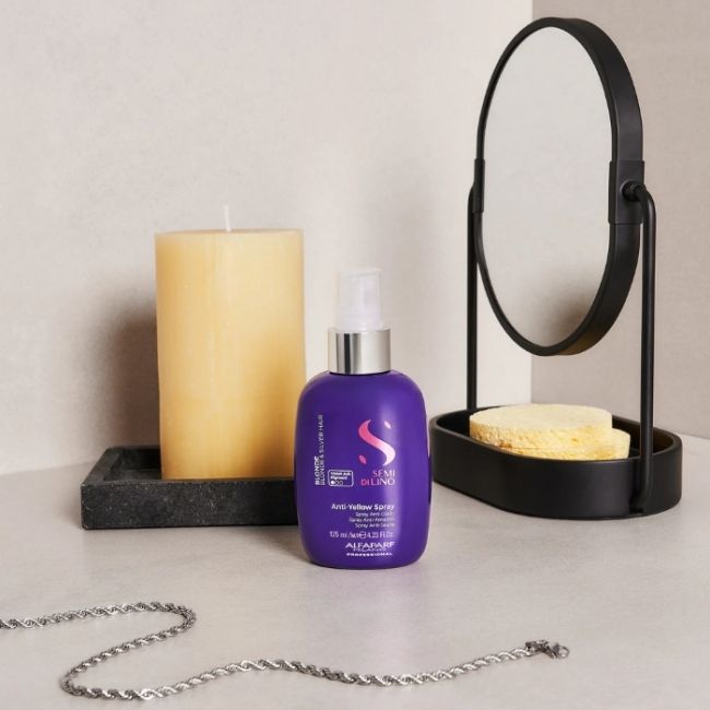 Spray tegen reflectie geel Blonde Semi Di Lino 125ml