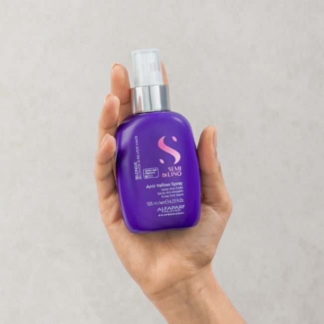 Spray anti-reflexo amarelo Blonde Semi Di Lino 125ml