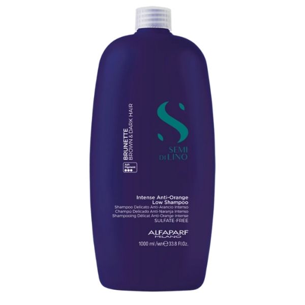 Anti-reflecterende oranje shampoo Brunette Semi Di Lino 1000ml Anti-reflecterende oranje shampoo Brunette Semi Di Lino 1000ml