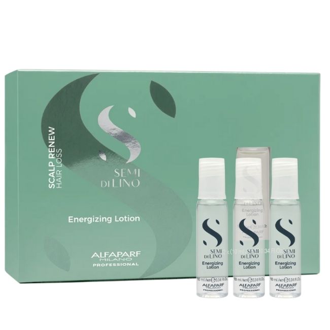 Intensieve energiserende lotion Scalp Semi Di Lino 12x10ml