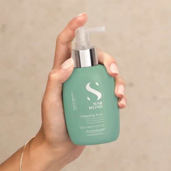 Tónico energizante e reequilibrante Scalp Semi Di Lino 125ml